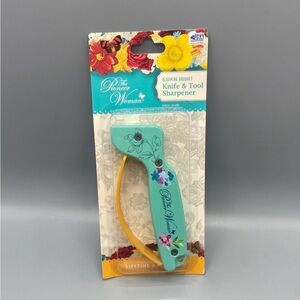 The Pioneer Woman Floral Knife & Tool Sharpener - New in Packaging